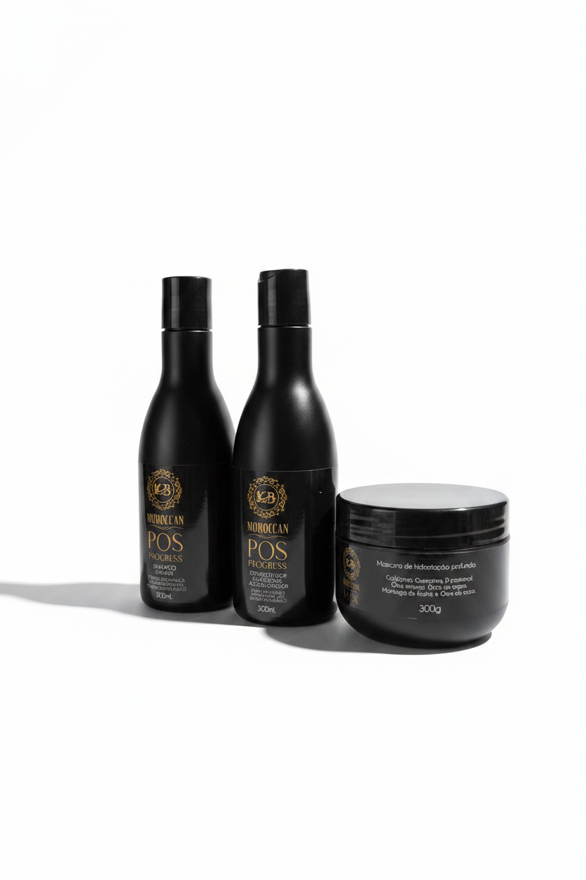 KB MOROCCAN HAIR SMOOTHING TREATMENT HOME HAIR CARE KIT
