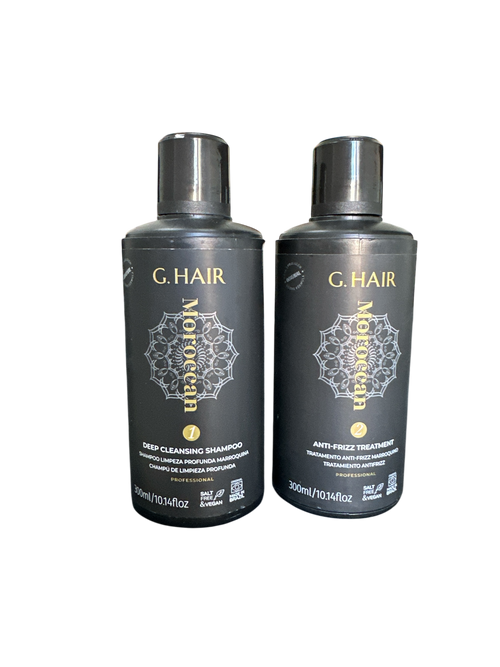 BRAZILIAN KERATIN  KB MOROCCAN HAIR SMOOTHING TREATMENT (300ml) 10floz  KIT